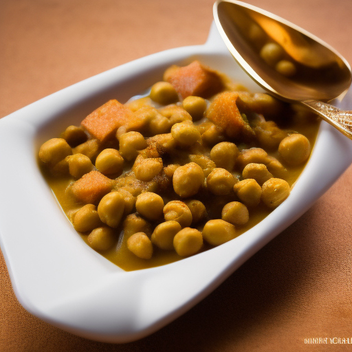 Curry de Garbanzos y Espinacas