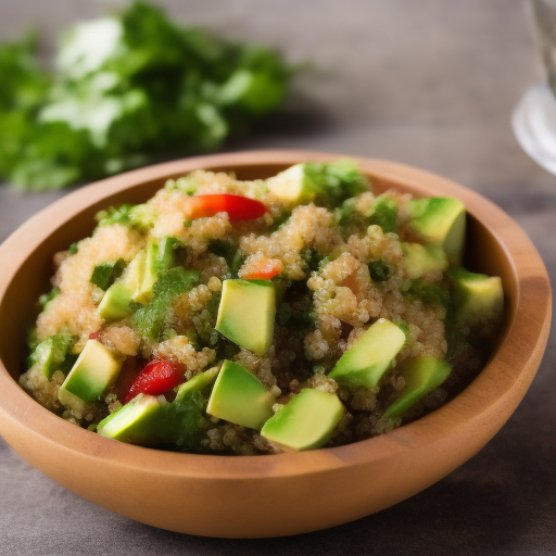 Ensalada de Quinoa y Aguacate