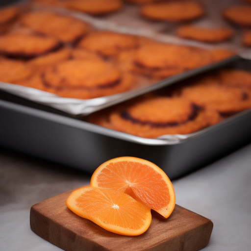 Salmón al horno con salsa de naranja y jengibre