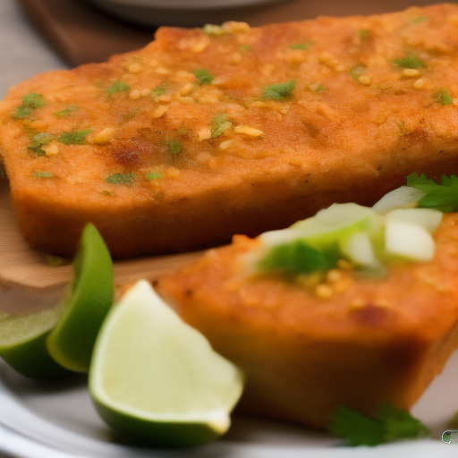 Salmón al horno con salsa de eneldo y limón