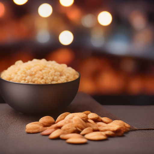 Salmón en costra de nueces con salsa de cítricos