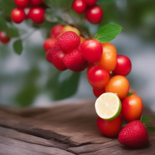 Tartaletas de limón y frutos rojos