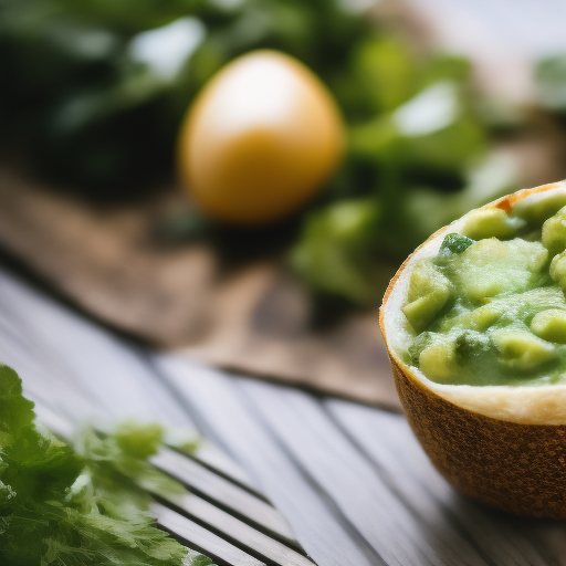 Burrito de huevo y aguacate