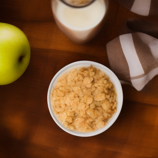 Crepes de avena y manzana