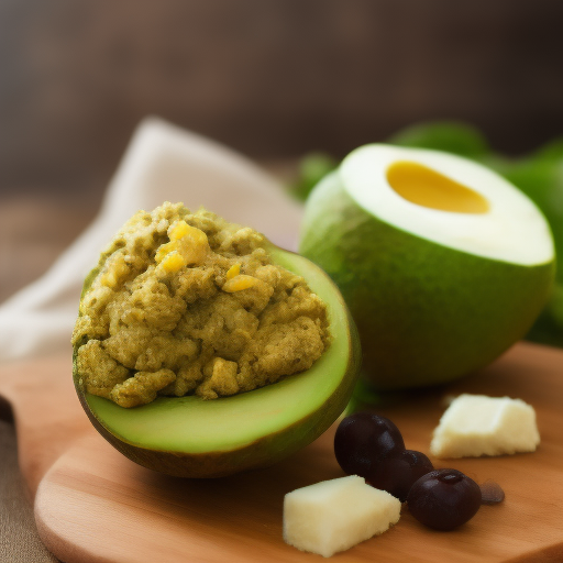 Desayuno energético de aguacate y huevo