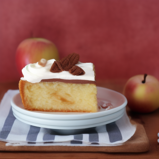 Tarta de Manzana y Canela sin Azúcar